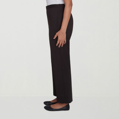 Alfred Dunner Runway Ready Womens Straight Pull-On Pants