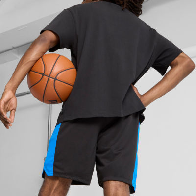 PUMA 10 Inch Mens Moisture Wicking Basketball Short