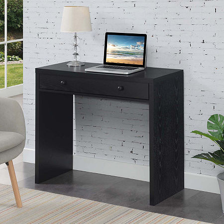 Northfield Office And Library Collection Desk, One Size, Black