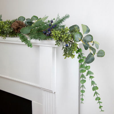 Northlight Eucalyptus And Pine Unlit Christmas Indoor Garland