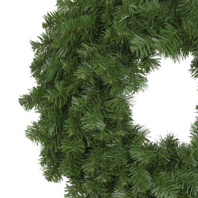 Northlight Deluxe Windsor Full Pine Unlit Indoor Christmas Wreath