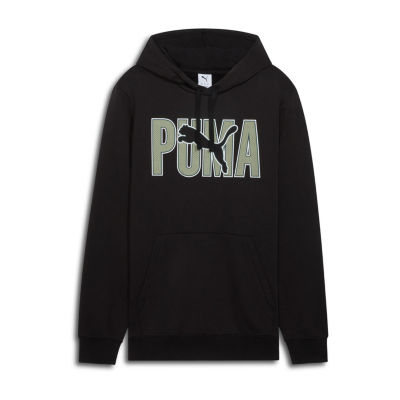 PUMA Mens Long Sleeve Fleece Active Hoodie