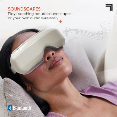 Sharper Image® Massaging Eye Mask, Color: Beige - JCPenney