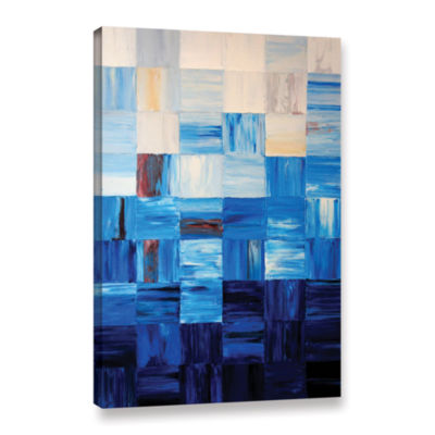 Bluesquares Gallery Wrapped Canvas Wall Art