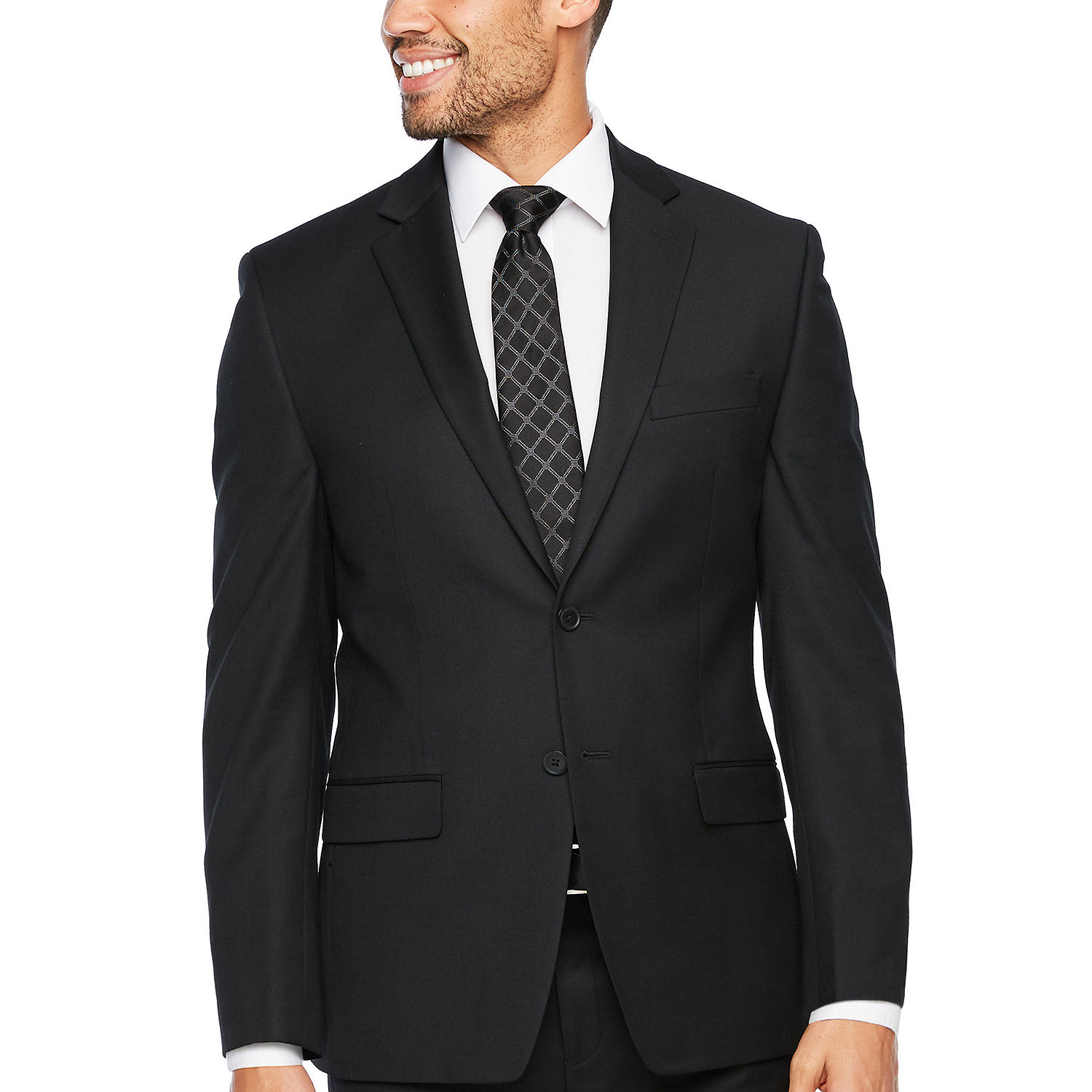 Collection by Michael Strahan Classic Fit Suit Jacket, Color: Black ...
