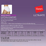 Hanes Ultimate™ Cool Comfort™ Cotton Ultra Soft 5 Pack Knit Brief Panty 40hucc