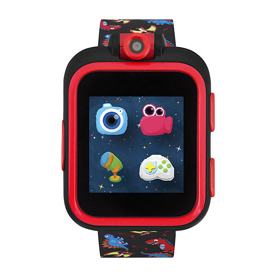 Itouch Playzoom Boys Black Smart Watch Ipz03483s06a-Dbp