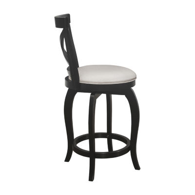 Hillsdale House Ellendale Counter Height Upholstered Swivel Bar Stool