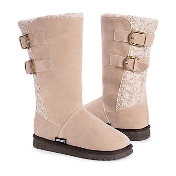 Muk Luks Womens Jean Flat Heel Winter Boots - JCPenney