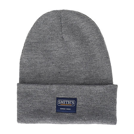 Smiths Workwear Mens Beanie, One Size Fits Most, Gray