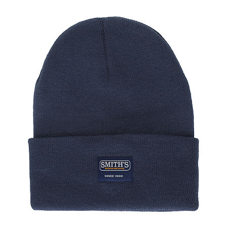 Smiths Workwear Mens Beanie, One Size Fits Most, Blue