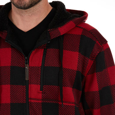 Smiths Workwear Sweater Fleece Mens Fleece Hooded Midweight Jacket