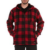 Levi's® Mens Hooded Flannel Shirt Jacket - JCPenney