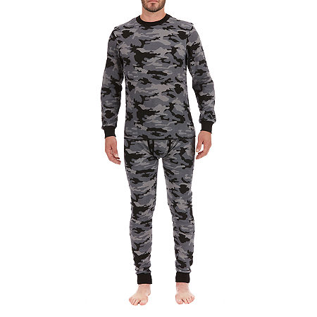 Smiths Workwear Mens Thermal Set, Small, Black