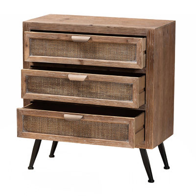 Calida Bedroom Collection 3-Drawer Chest