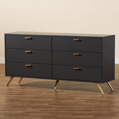 Kelson Bedroom Collection 6-Drawer Dresser