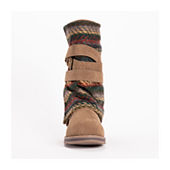 Muk Luks Womens Sigrid Leela Too Flat Heel Winter Boots