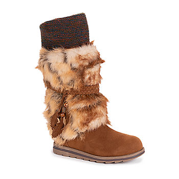 Muk Luks Womens Cheryl Flat Heel Winter Boots - JCPenney
