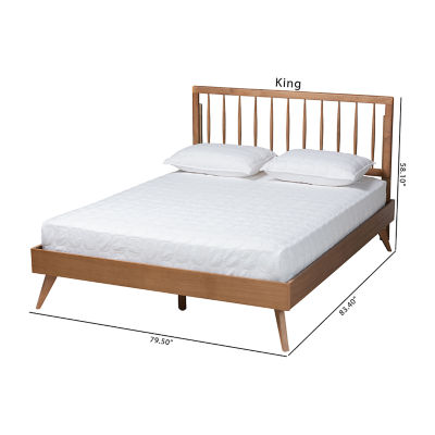 Toru Wooden Platform Bed