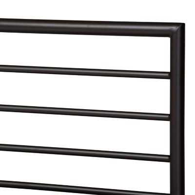 Alva Metal Headboard and Footboard Platform Bed