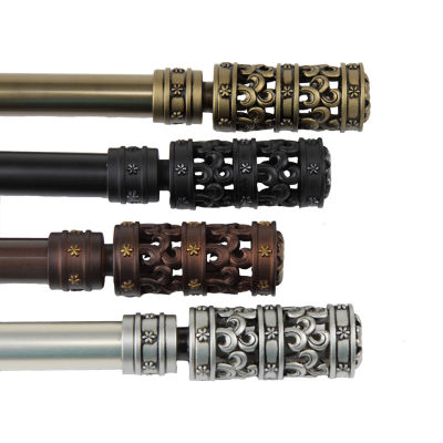 Rod Desyne Whirl 13/16" Adjustable Curtain Rod