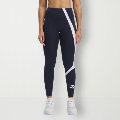 Reebok Women's Shine Full-Length Logo Leggings, Created for Macy's