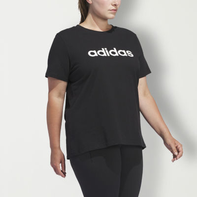 adidas Linear Logo Tee (Plus Size)