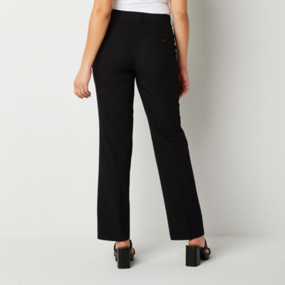 Pantalon Droit Worthington Noir Taille 6 Curvy - Occasion Excellent état, Mixte Polyester