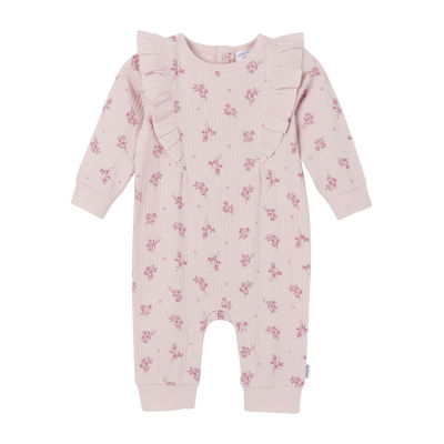 Gerber Baby Girls Long Sleeve Jumpsuit