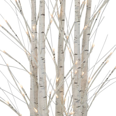 Northlight Led Lighted White Birch 4 Foot Pre-Lit Birch Christmas Tree