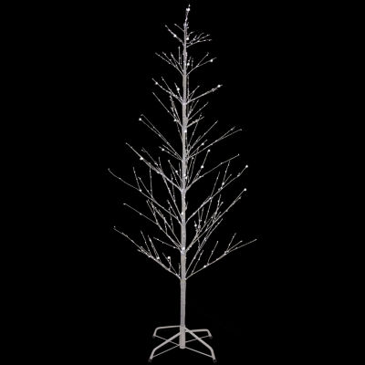 Northlight White Birch With White Lights 6 Foot Pre-Lit Birch Christmas Tree