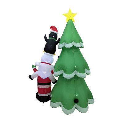 Northlight Santa Snowman And Penguin Outdoor Christmas Holiday Yard Art