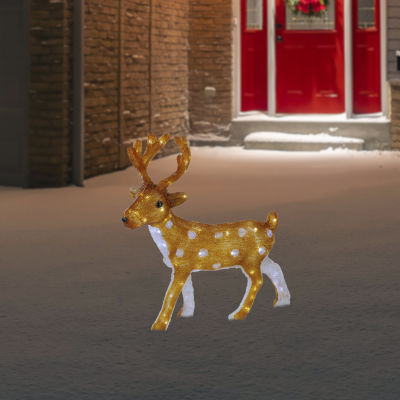 Northlight Commercial Mini Reindeer Christmas Holiday Yard Art