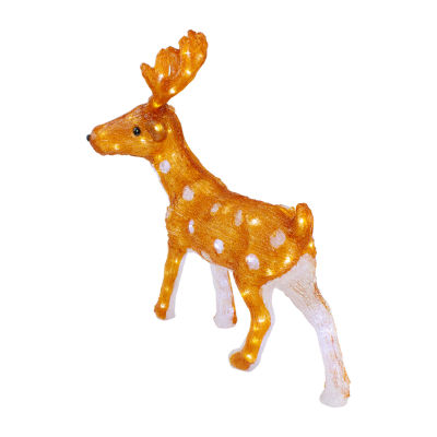 Northlight Commercial Mini Reindeer Christmas Holiday Yard Art