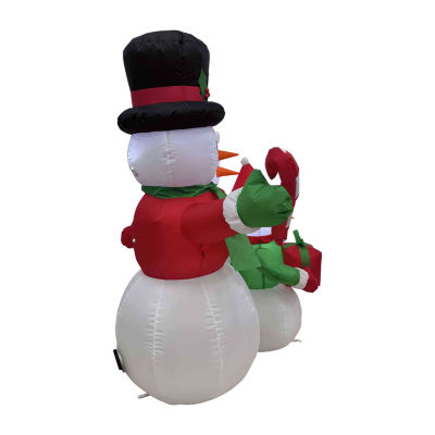 Northlight Snowman Family Christmas Outdoor Inflatable