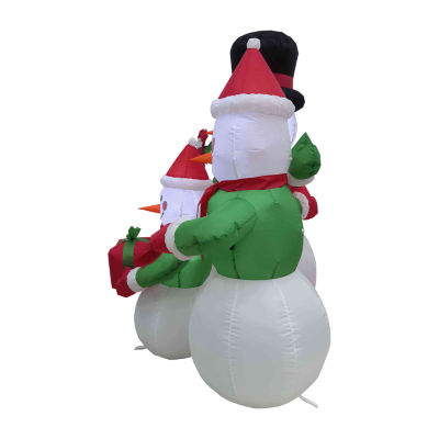 Northlight Snowman Family Christmas Outdoor Inflatable