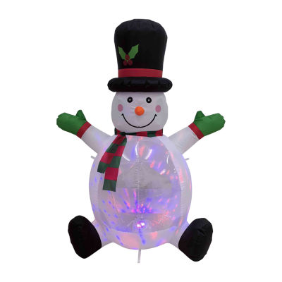 Northlight Snowman With Hat Christmas Outdoor Inflatable