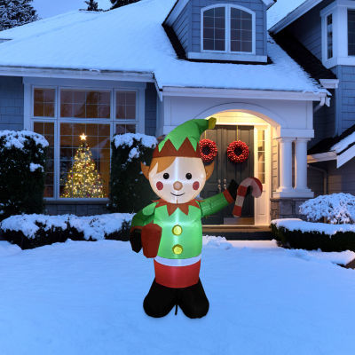 Northlight Elf Elf Christmas Outdoor Inflatable