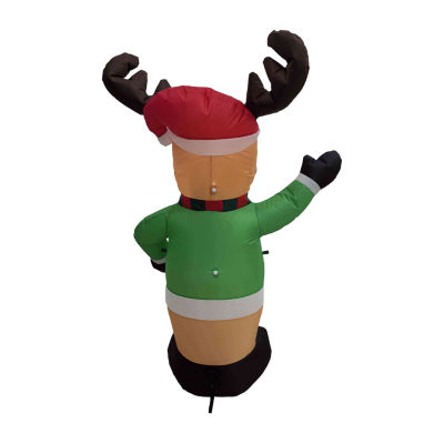 Northlight Deer Christmas Outdoor Inflatable