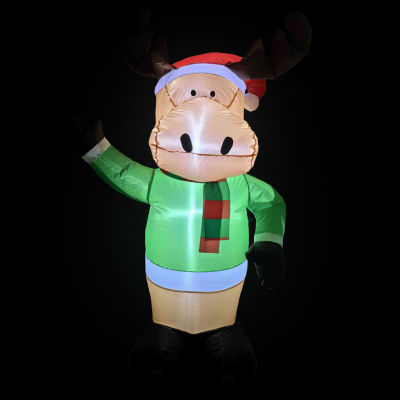 Northlight Deer Christmas Outdoor Inflatable