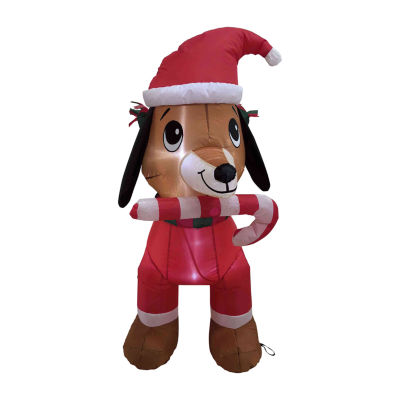 Northlight Dachshund Christmas Outdoor Inflatable