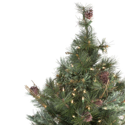 Northlight Mixed Pine With Clear Lights 3 Foot Pre-Lit Christmas Tree