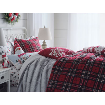 North Pole Trading Co. Faux Fur Comforter