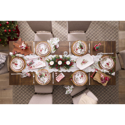 Homewear Caroline Christmas Embroidered Table Runners