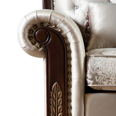 Dulupen Tufted Upholstered Wingback Chair