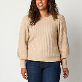 Jcpenney petite sweaters best sale