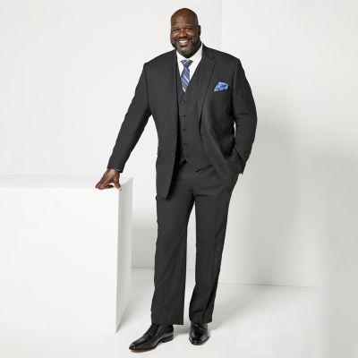 Shaquille O'Neal XLG Stretch Suit Big & Tall Classic Fit Suit Separates