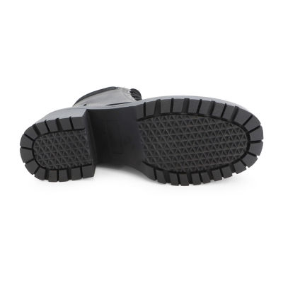 Yoki Womens Jolene-07 Stacked Heel Booties - JCPenney