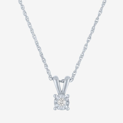 Yes, Please! (G-H / I1-I2) 1/10 CT. T.W. Lab Grown White Diamond Sterling Silver 2-pc. Jewelry Set