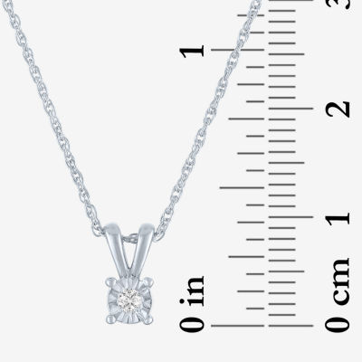 Yes, Please! (G-H / I1-I2) 1/10 CT. T.W. Lab Grown White Diamond Sterling Silver 2-pc. Jewelry Set